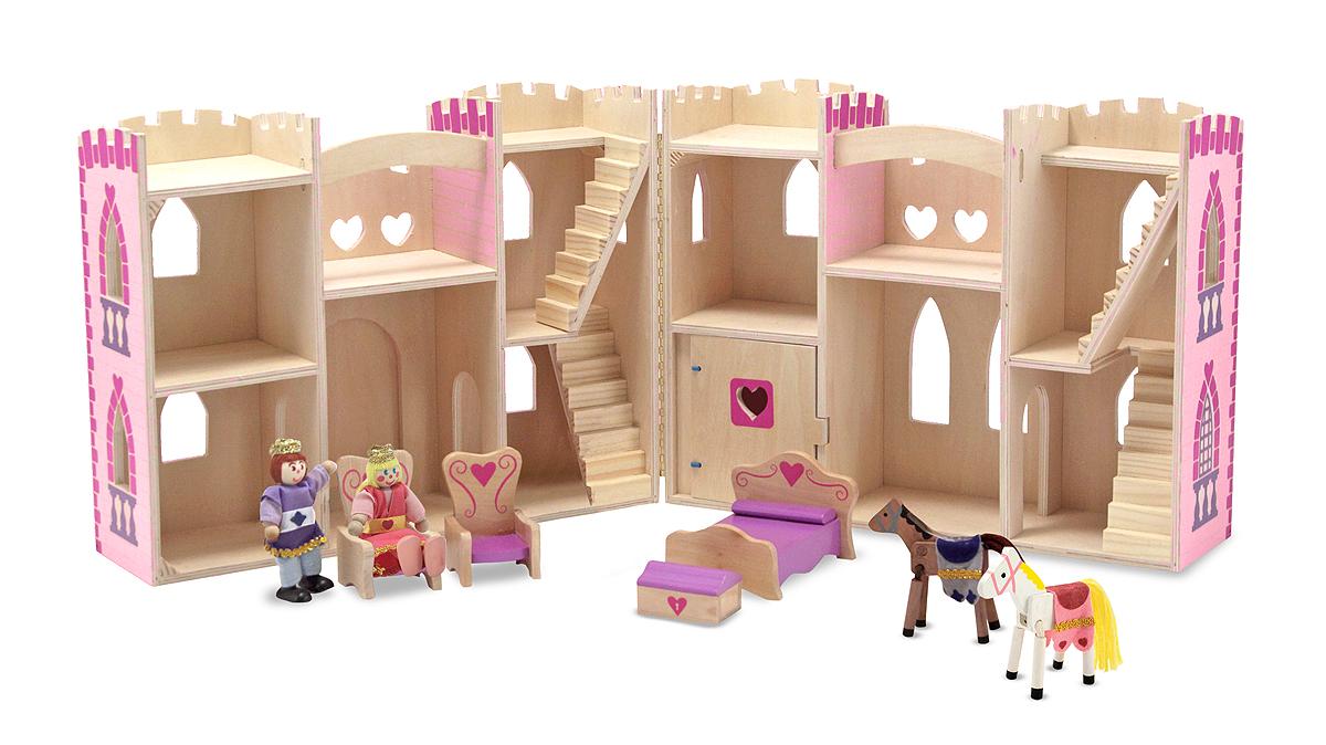 Melissa & Doug Fold and Go Princess Castle Melissa & Doug