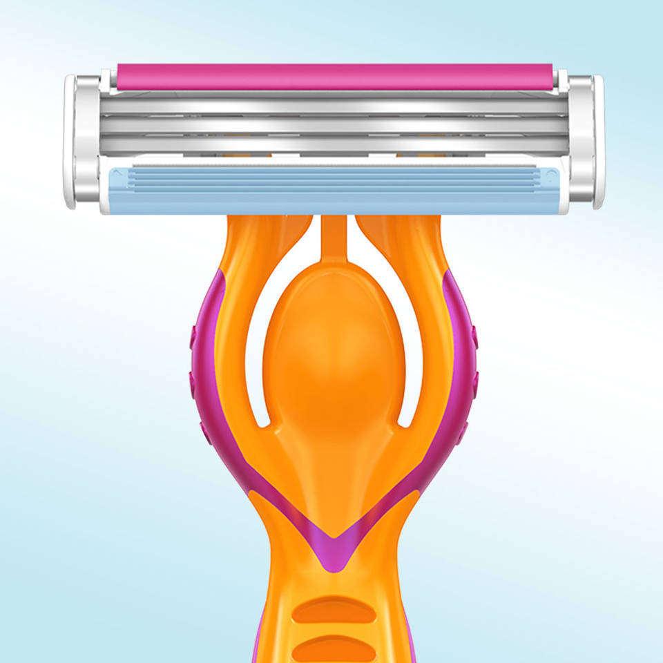 Gillette Simply Venus Refillable 3 Blade Razor with 4