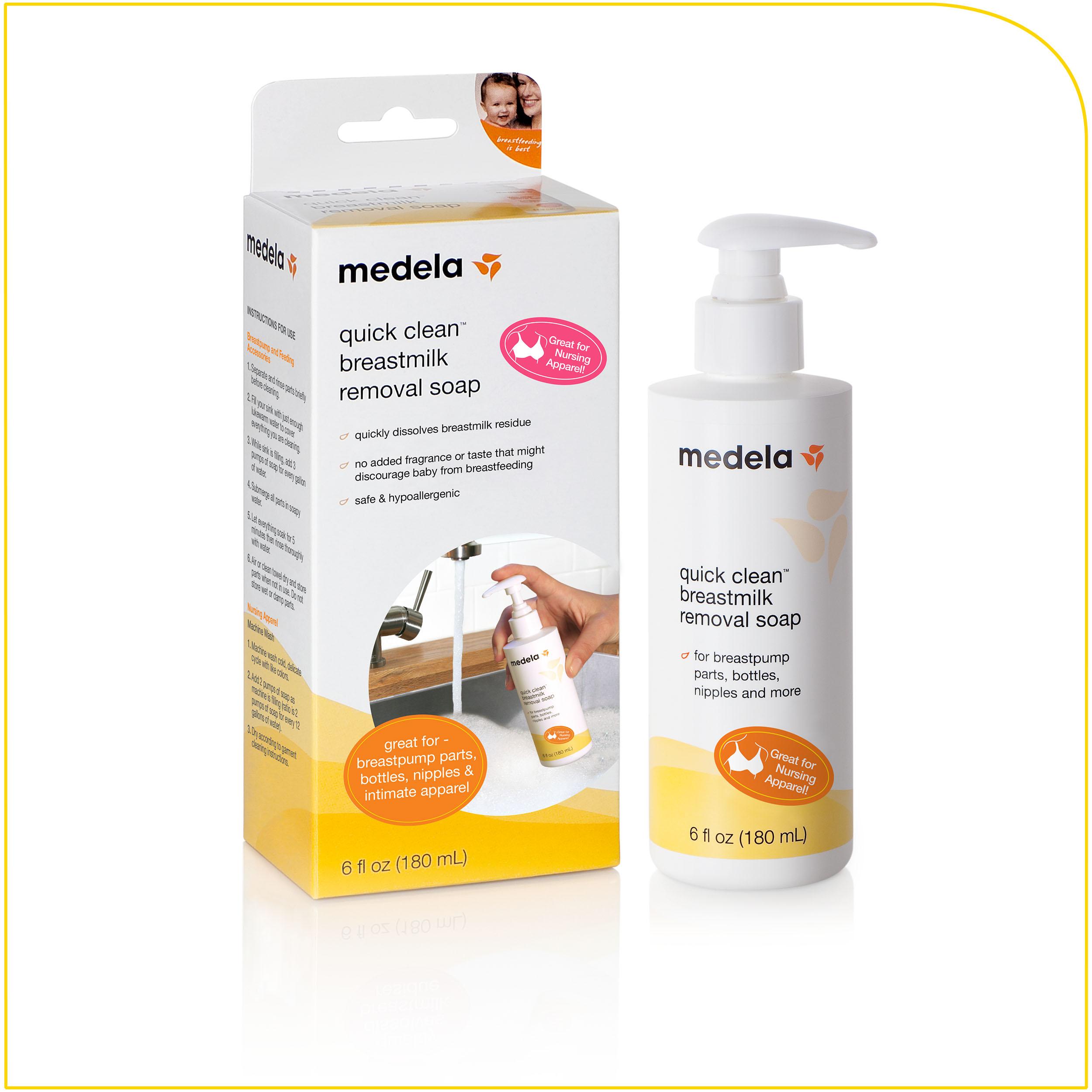 Medela Quick Clean Breastmilk Removal Soap, 6 Ounce