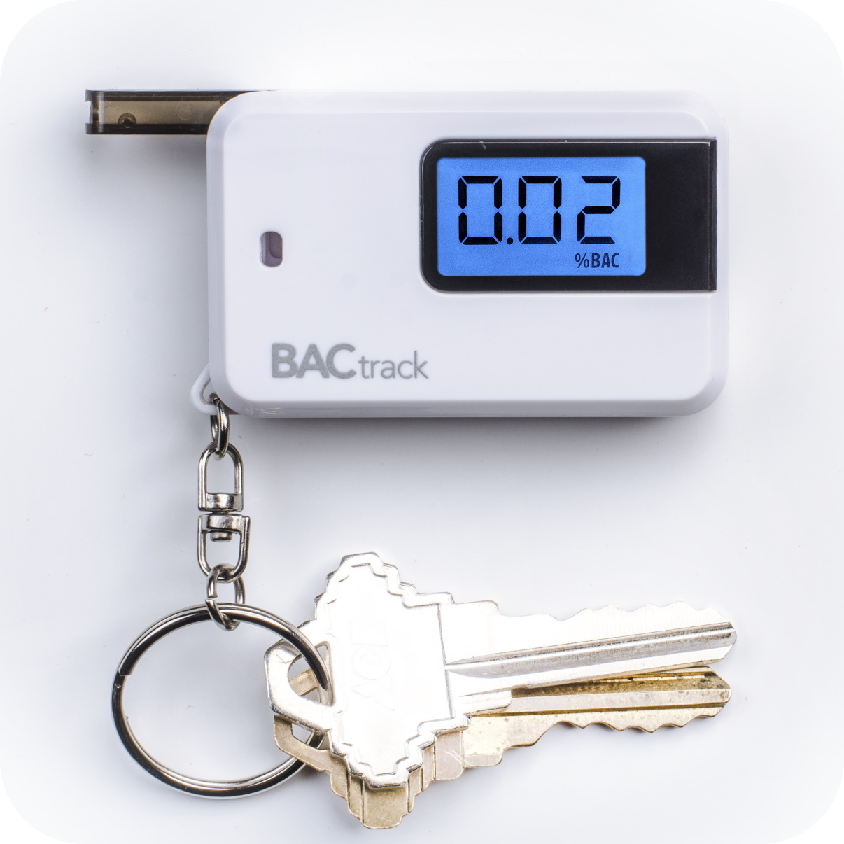 BACtrack Go Keychain Breathalyzer, Portable Keyring Breath