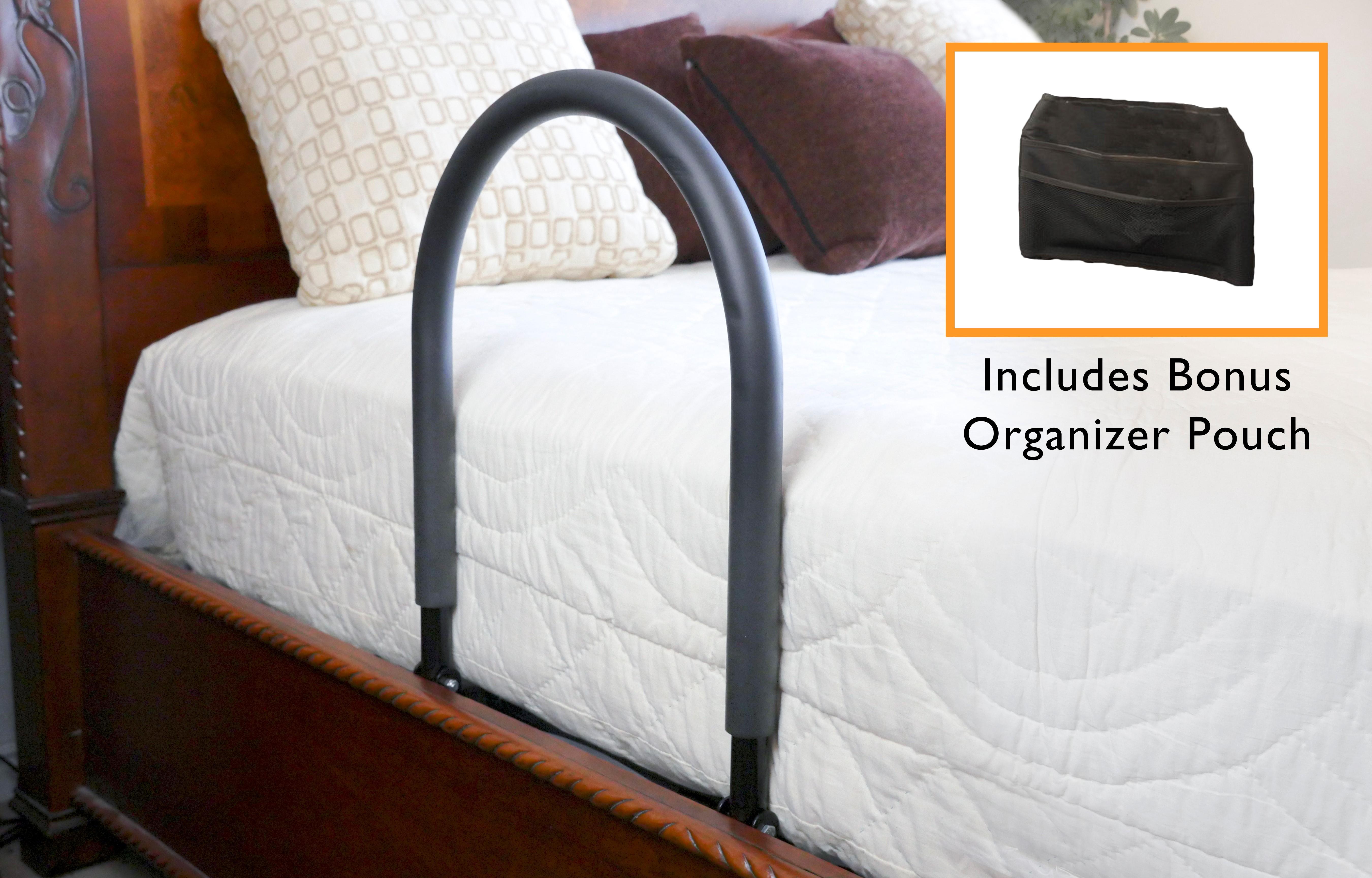 Stander Bed Rail Advantage Traveler Portable Folding Travel Rail + Bonus Organizer