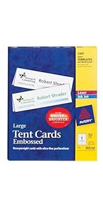 Avery Tent Cards