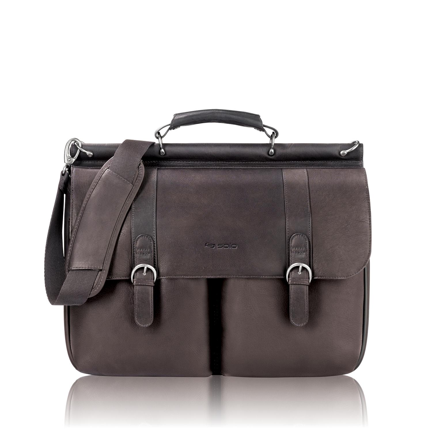 SOLO Classic Collection Colombian Leather Executive 16