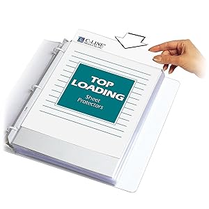 Top Loading Sheet Protectors