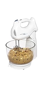 Hamilton Beach 64695 Power Deluxe Hand/Stand Mixer