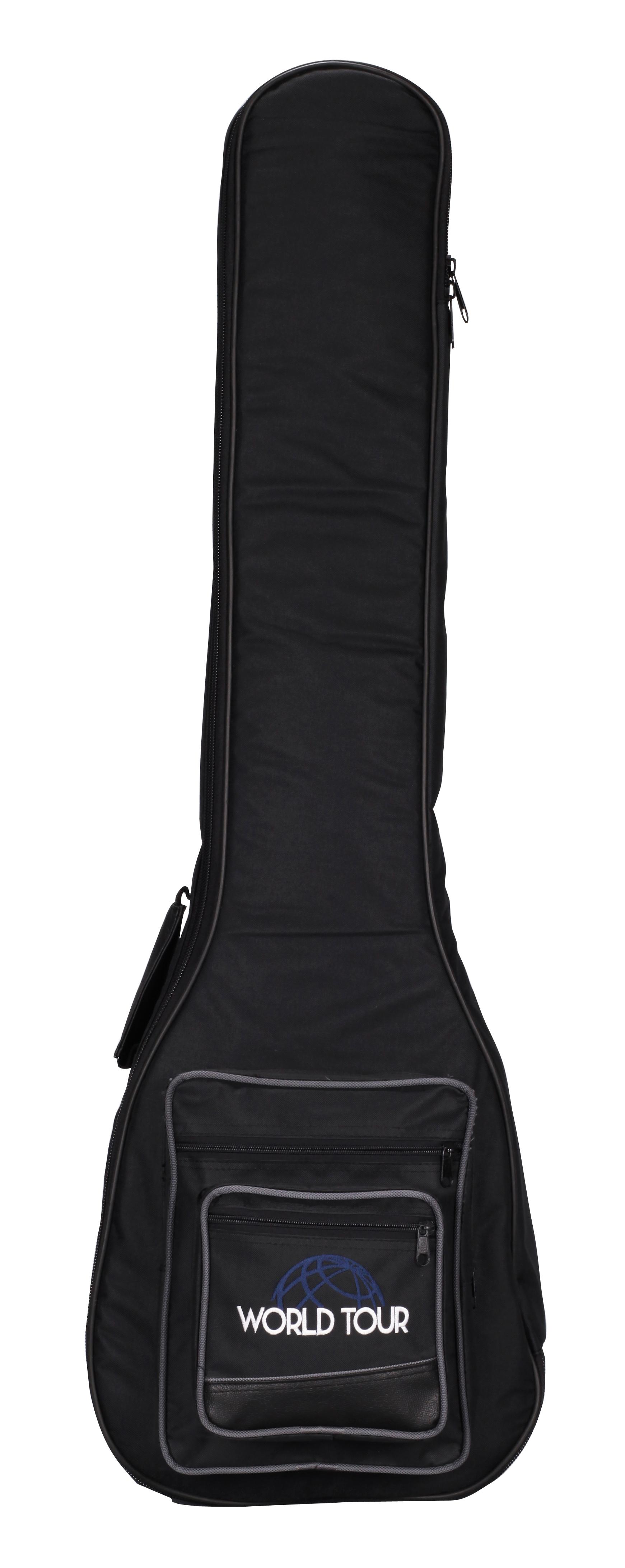 World Tour Deluxe 20mm Hofner Beatle Bass Gig Bag Musical