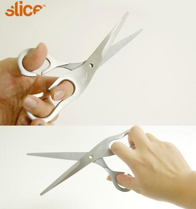 Slice 10420 Stainless Steel Scissor, Unique Lay Flat Design, Use Left