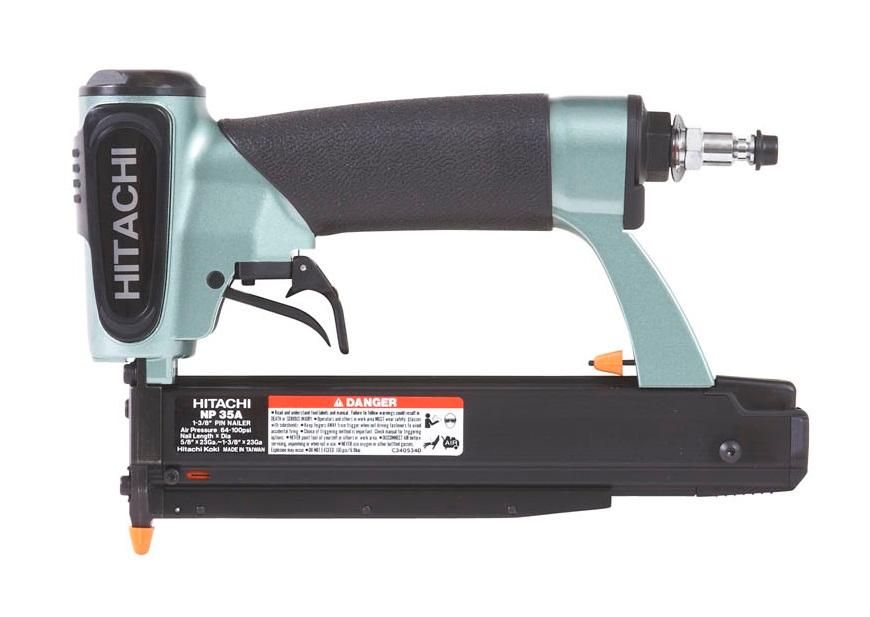 Hitachi NP35A 13/8" 23Gauge Pin Nailer Power Brad Nailers