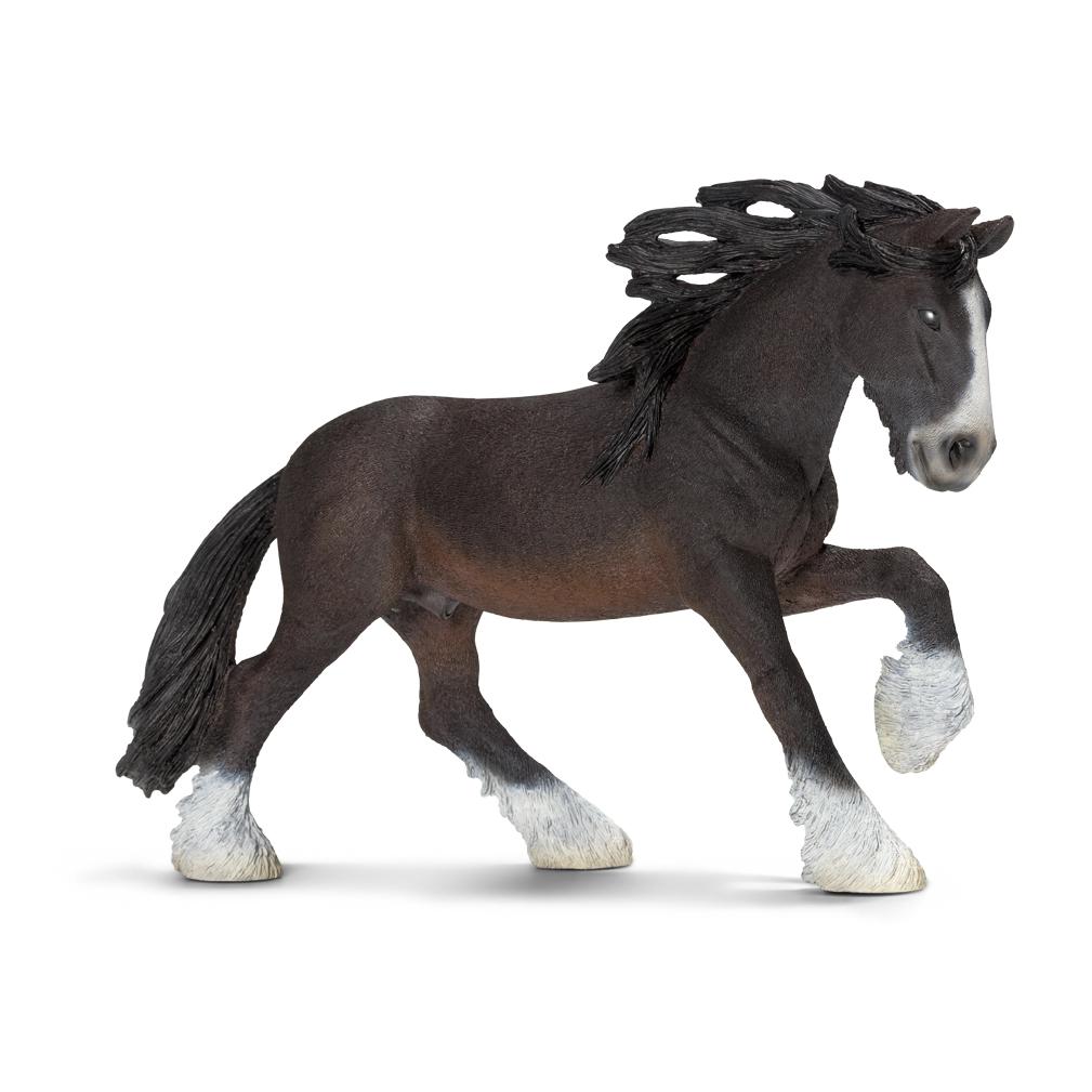 Schleich Shire Stallion Toy Figure Toys & Games