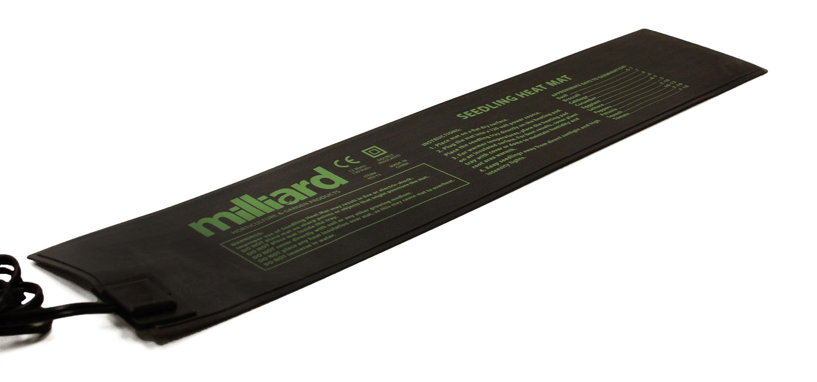 Milliard Durable Waterproof Hydroponic Seedling Heat Mat