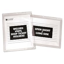 Welded Vinyl Shop Ticket Holders