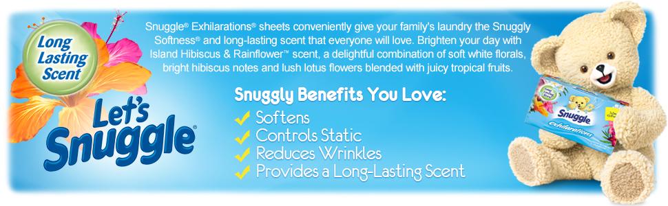 Snuggle Fabric Softener, soft fresh laundry, long lasting scent, freshness, sheets