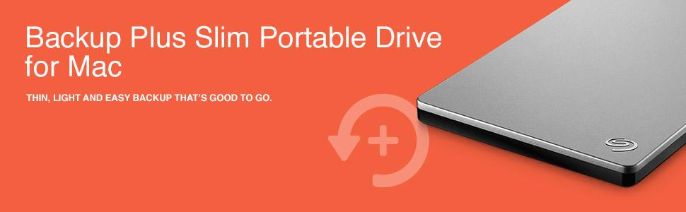 Seagate Backup Plus Slim for Mac