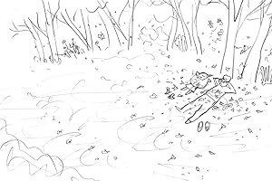 Ask Me, picture book, sketch