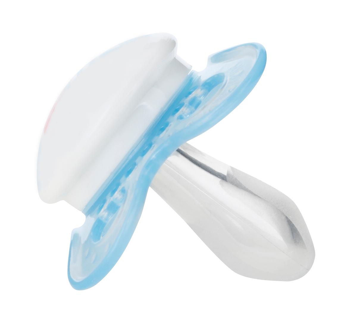 MAM Trends Silicone Orthodontic Pacifier, Boy, 06 Months