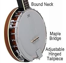 bound banjo neck