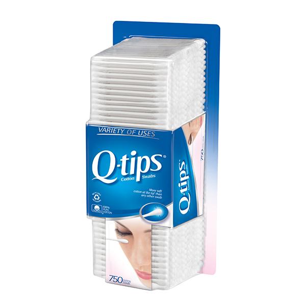 Qtips Cotton Swabs, 750 ct Q Tips Beauty