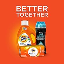 Tide Plus Bleach Alternative Original Scent HE Turbo Clean Liquid Laundry Detergent; bundle