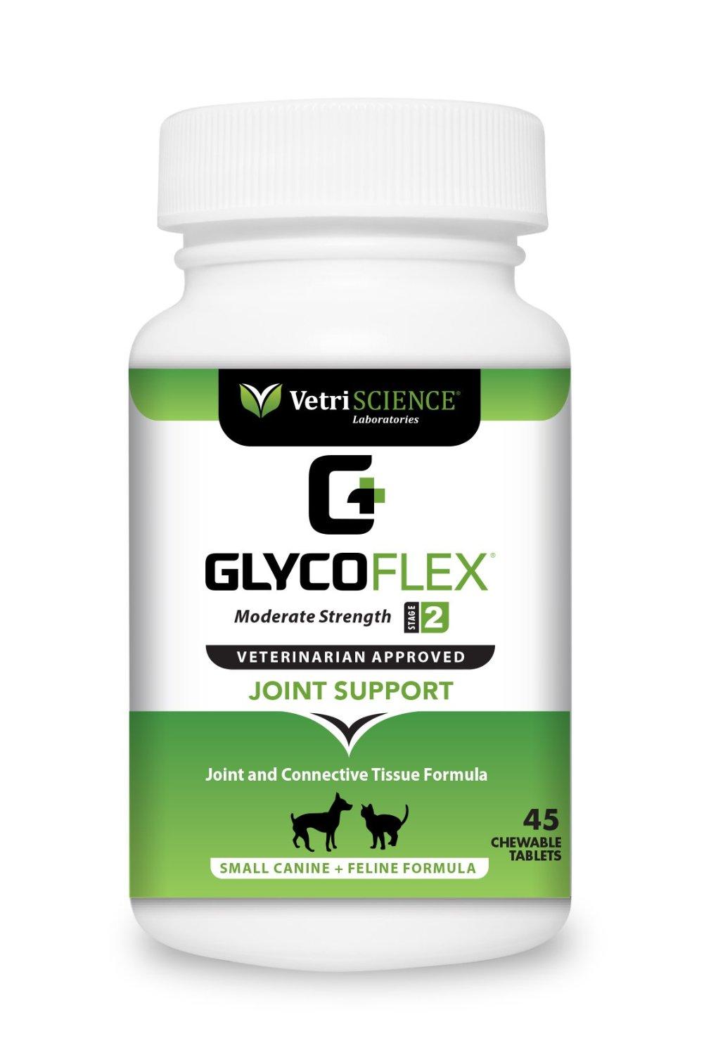GlycoFlex II Feline, 45 Chewable Tablets Pet Bone And
