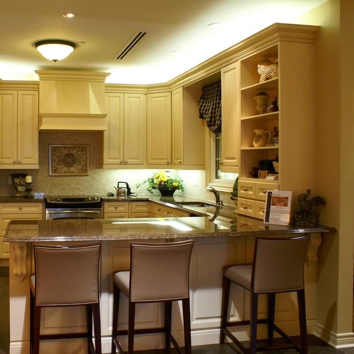 Lightkiwi® E7574 Warm White Dimmable LED Under Lighting 4 Panel Standard Kit, 1120 Lumen