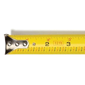 TEKTON 71951 12-Feet by 1\/2-Inch Tape Mea