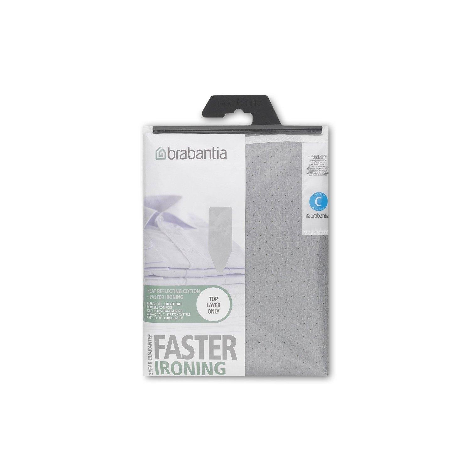 Brabantia Ironing Board Cover 49 x 18 Inch (Size C, Wide) Gray Home & Kitchen
