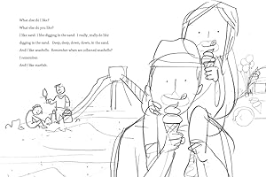 Ask Me, picture book, sketch, Suzy Lee