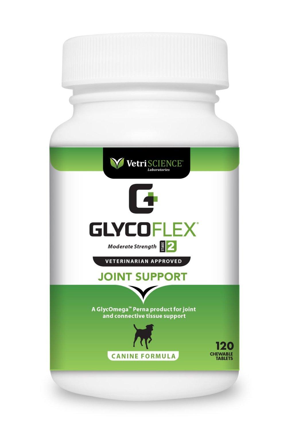 Glyco Flex 2 Hip and Joint Supplement for Dogs, 120