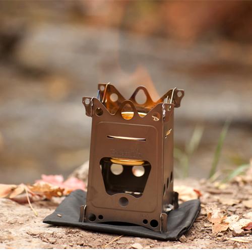 Emberlit Fireant, Titanium, Multifuel Backpacking Stove