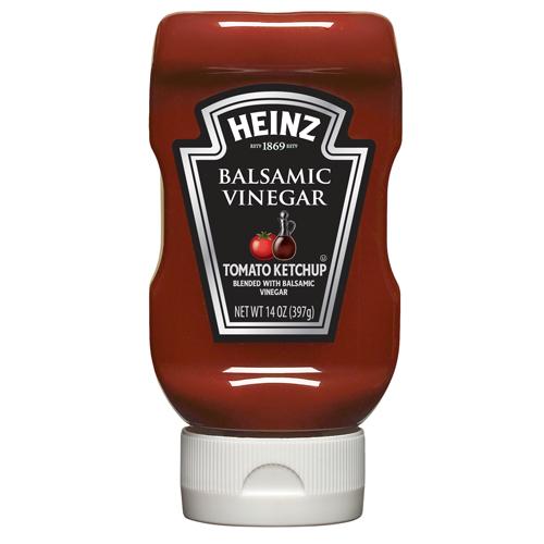 Heinz Tomato Ketchup, Balsamic Vinegar, 14 Ounce (Pack of