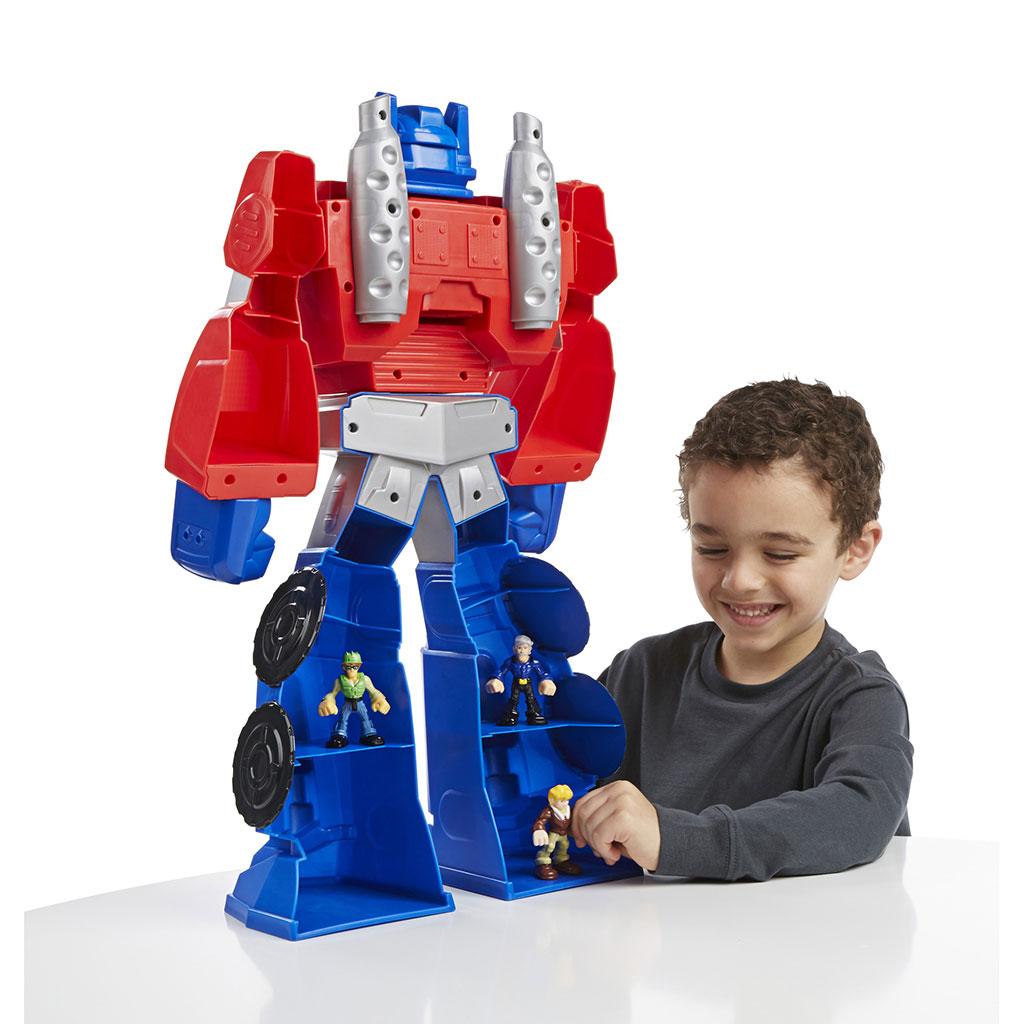 figure transformers prime rescue bots optimus action Amazon.com: Playskool Heroes Epic Transformers Rescue Bots