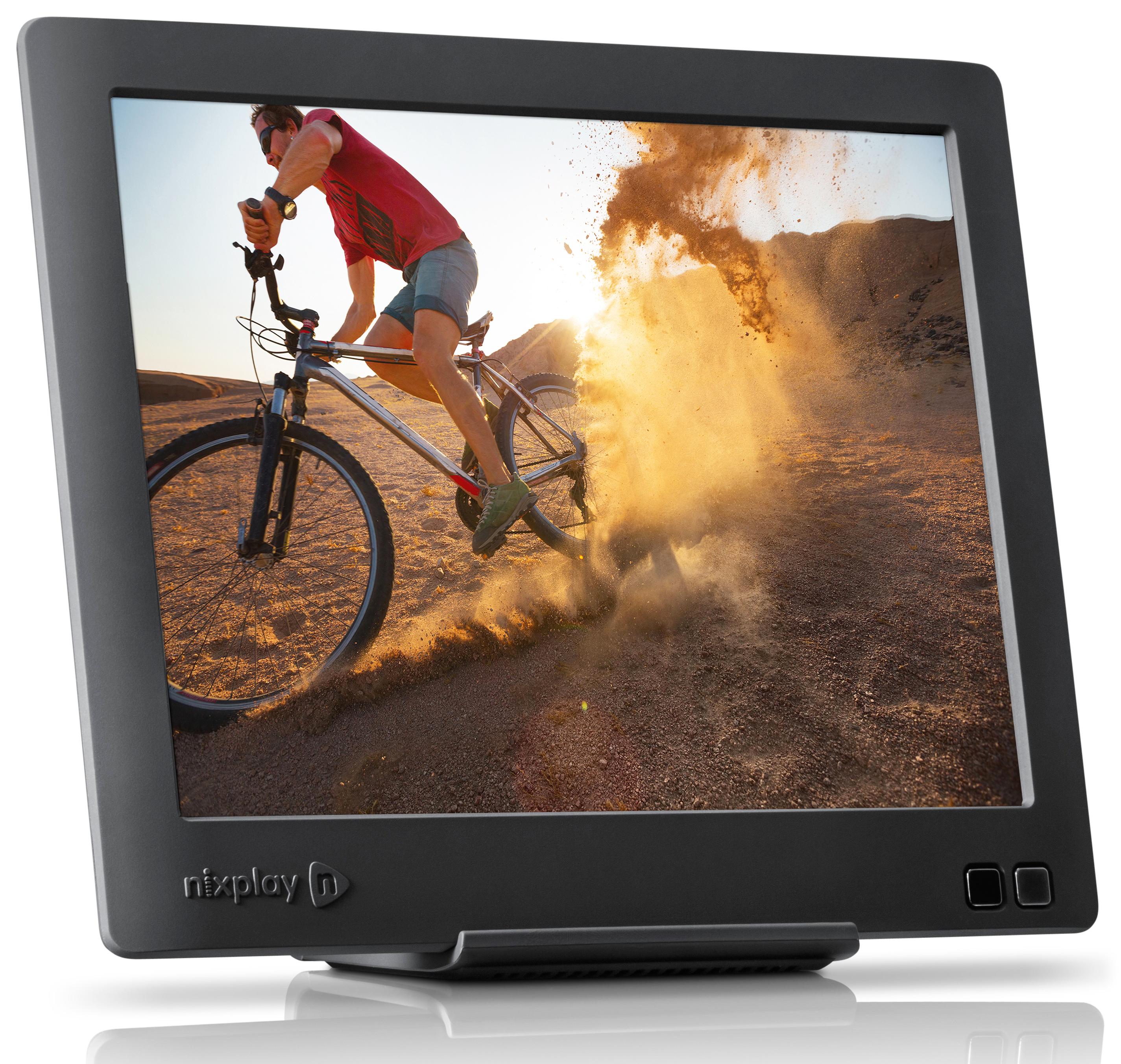 Nixplay Edge 8Inch WiFi Cloud Digital Photo Frame with