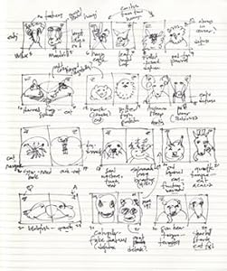 sketch, book, creature features