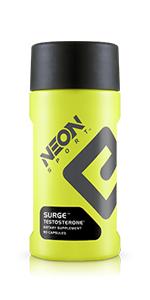 surge neon sport supplement testosterone booster tribulus fenugreek zinc