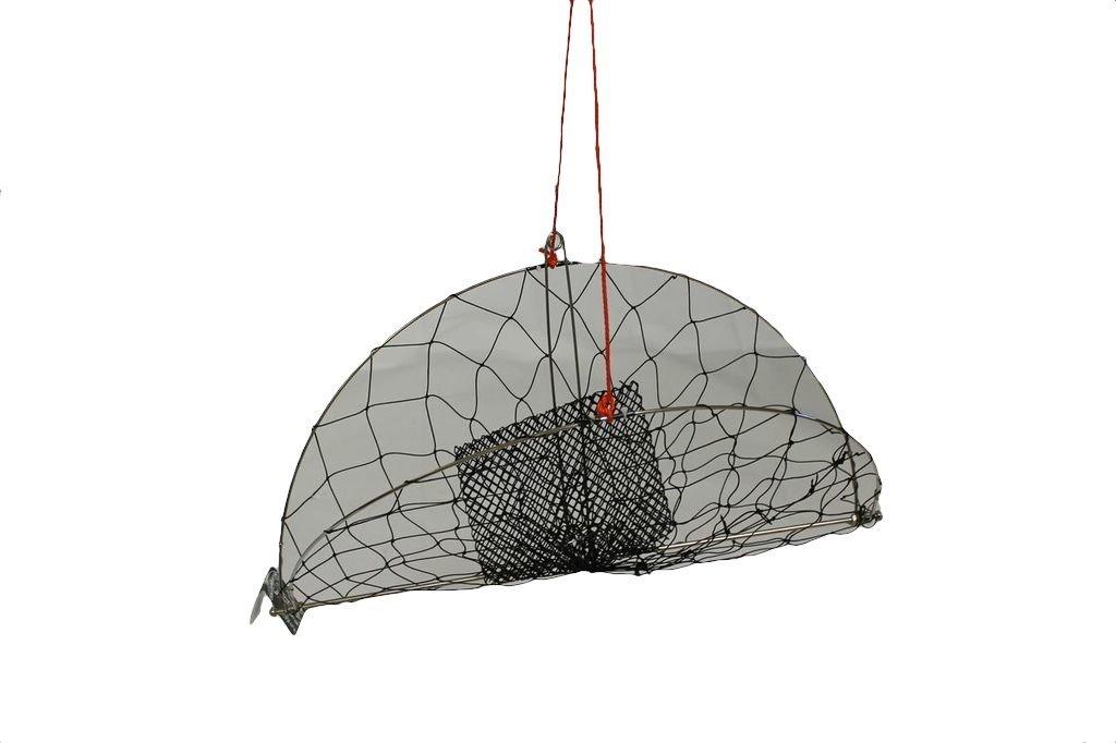KUFA Casting Crab Trap with 100' rope (CR55) Fishing
