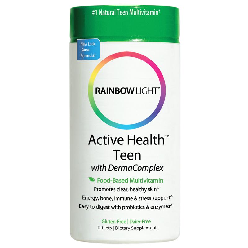 Rainbow Light Active Health Teen Multivitamin, 90 Tablets