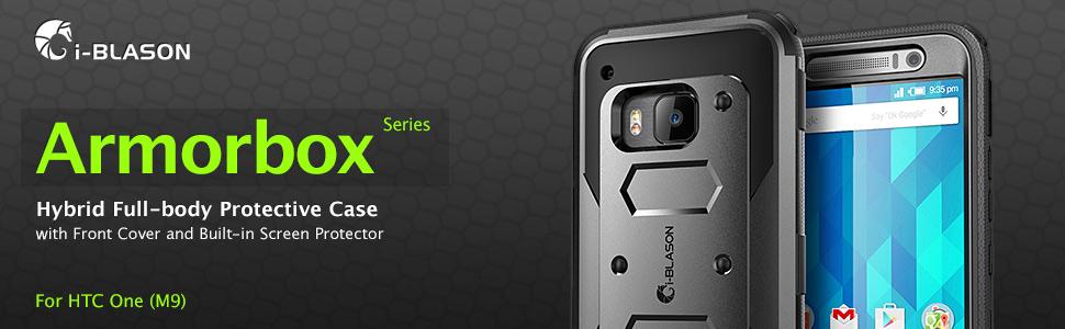 i-Blason Armorbox, htc one m9 case, htc one m9 full body case, htc one m9 screen protector