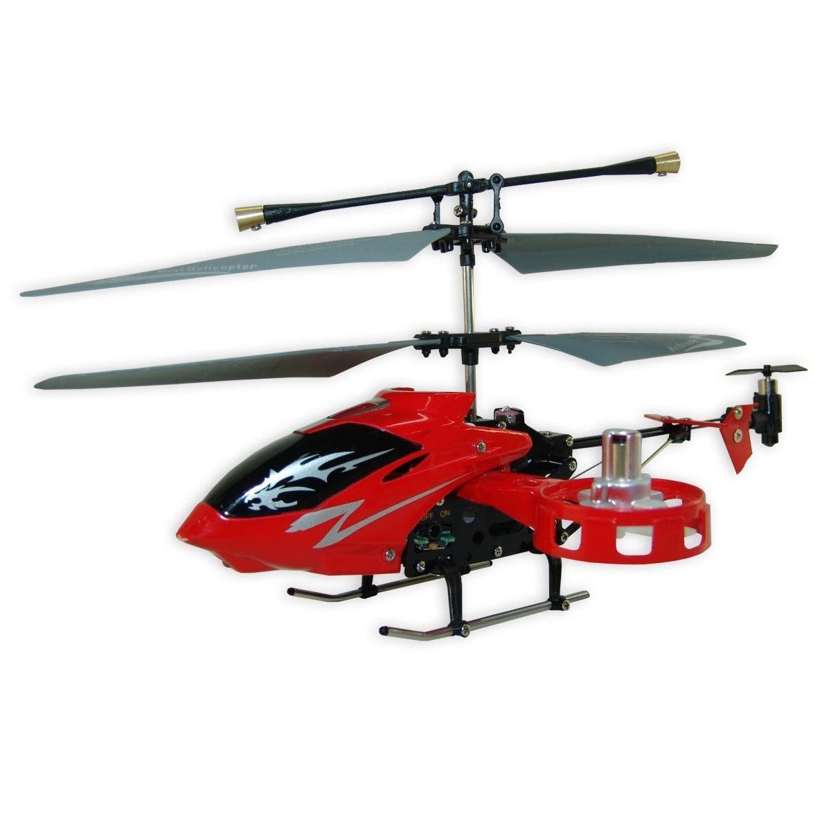 Lutema Avatar Hovercraft 4CH Remote Control Helicopter, Red