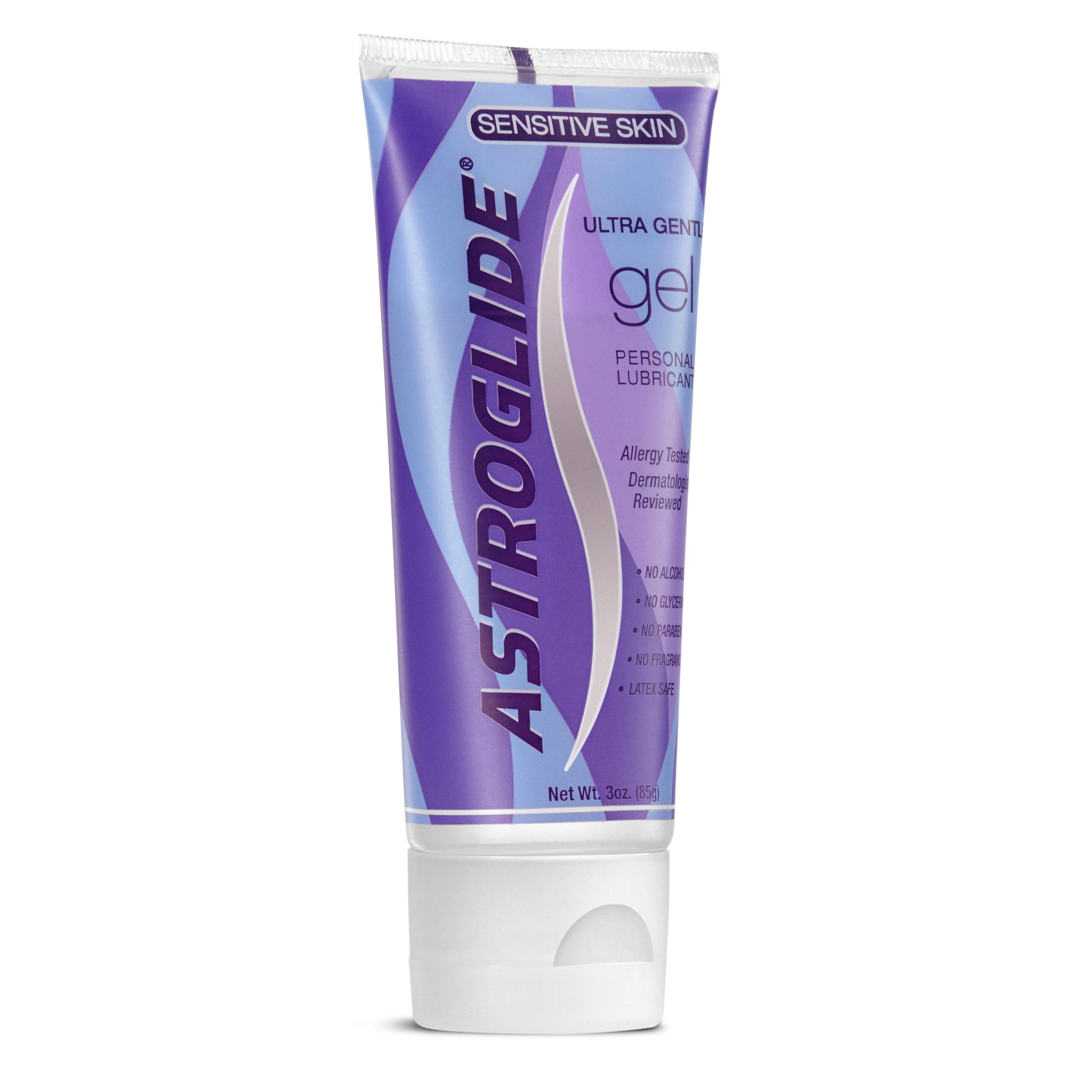Astroglide Sensitive Skin Ultra Gentle Gel, 3Ounce Tube