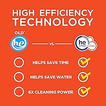 Tide Plus Bleach Alternative Original Scent HE Turbo Clean Liquid Laundry Detergent; he technology