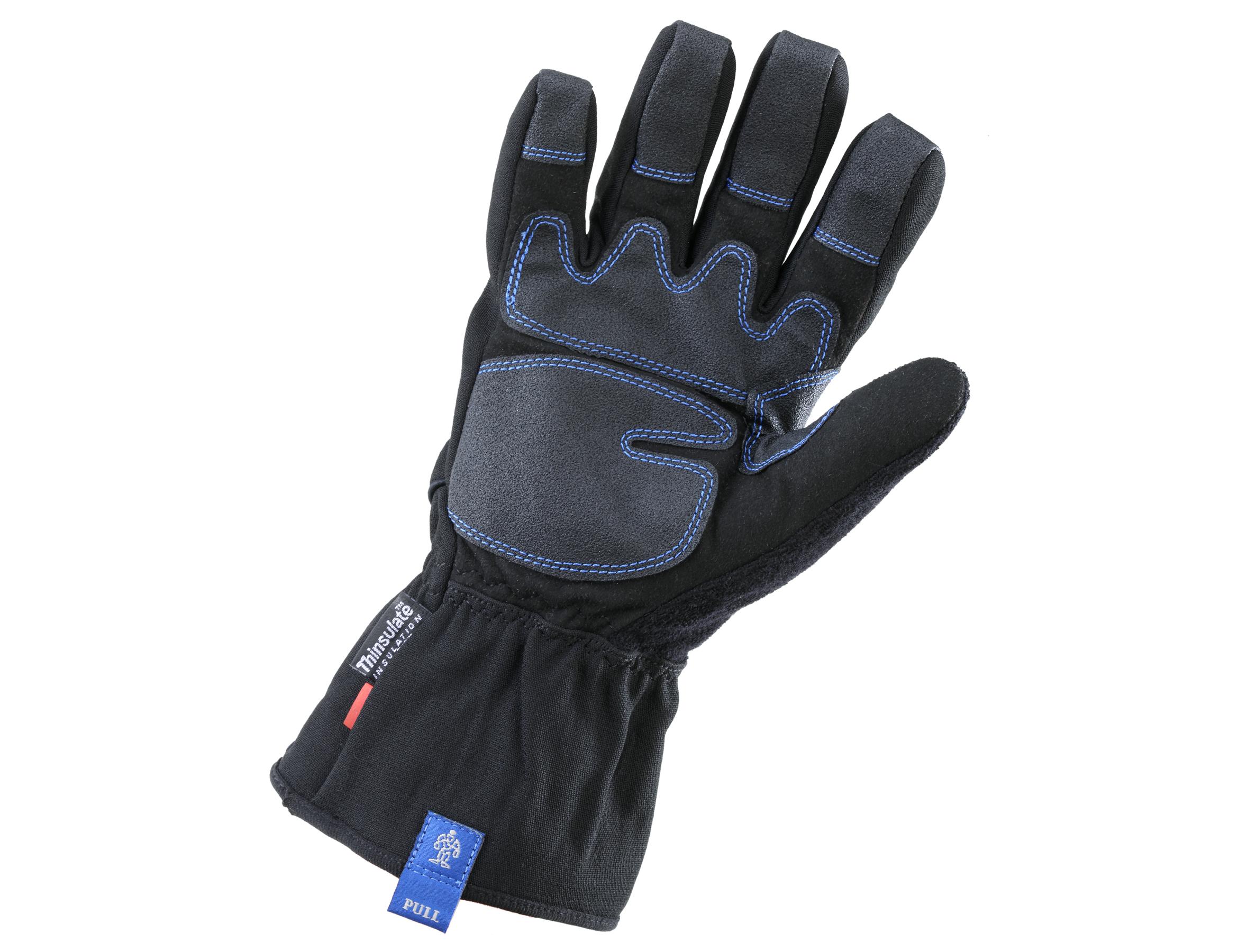 ProFlex 819WP Thermal Waterproof Glove with Gauntlet, Black, Medium
