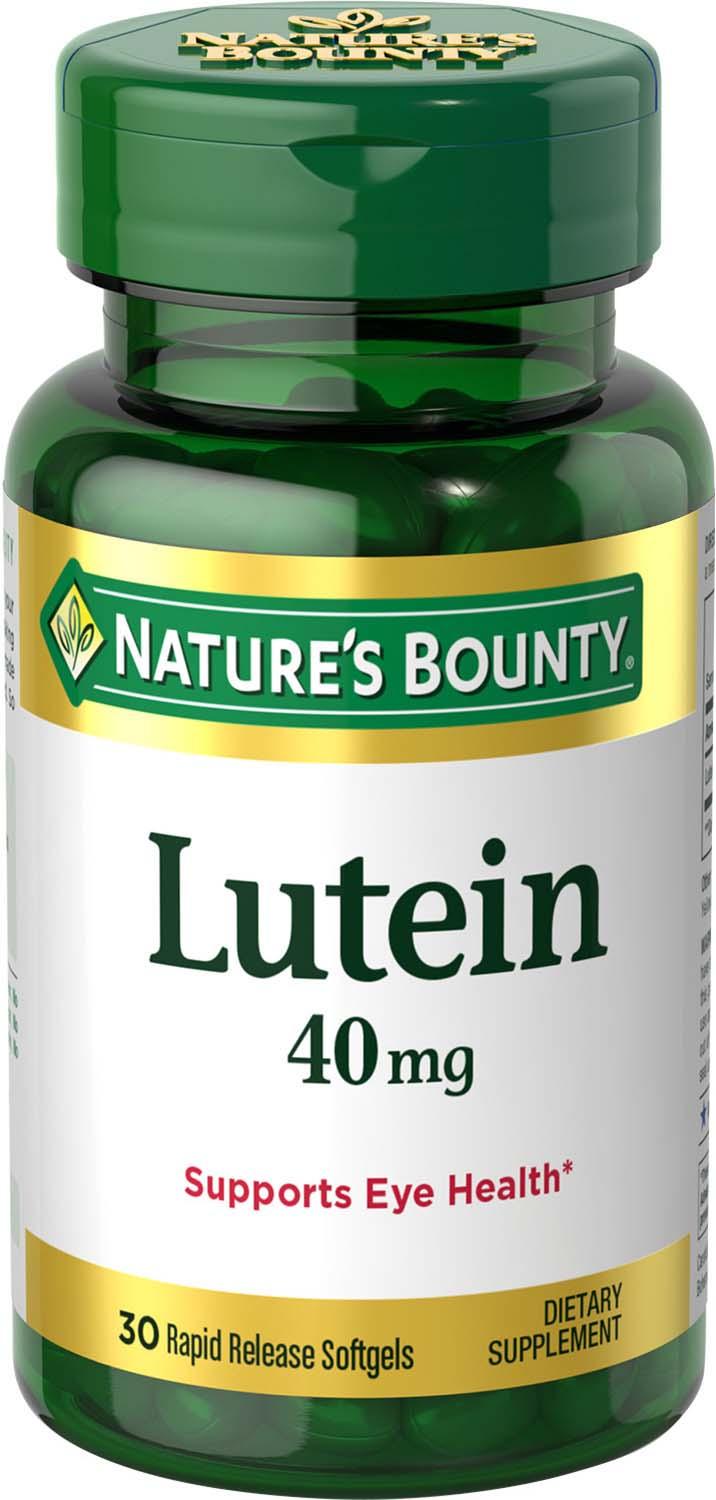Nature's Bounty Lutein (Naturally Contains Zeaxanthin) 40