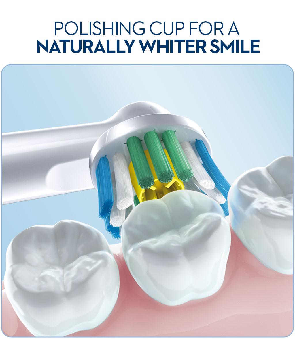 OralB Professional Prowhite Replacement Brush Head, 3