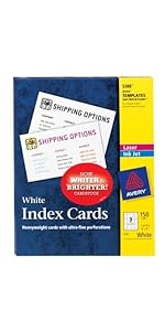 Avery Index Cards