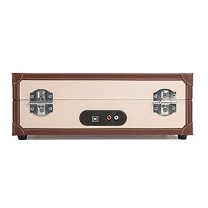 Ion Audio Vinyl Motion Deluxe 3-Speed Belt Drive Suitcase Turntable