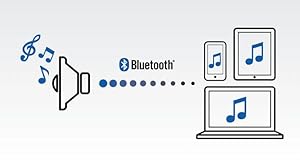 Philips BT2500 Wireless Portable Speaker - Wireless music streaming