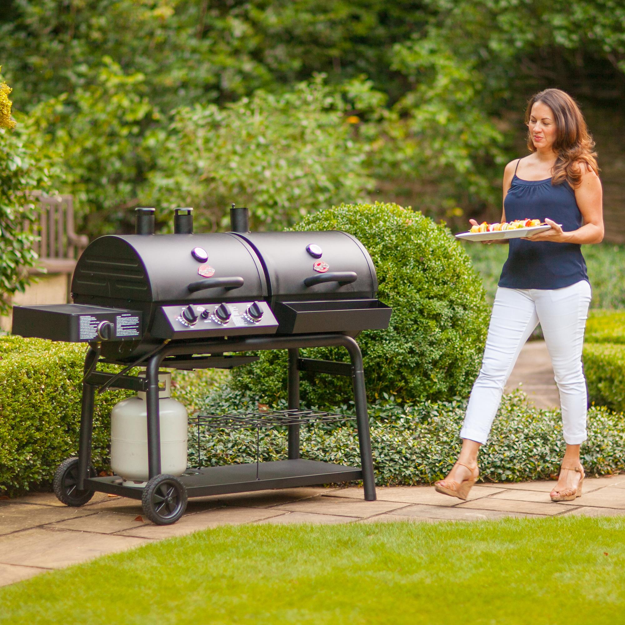 CharGriller 5050 Duo GasandCharcoal Grill