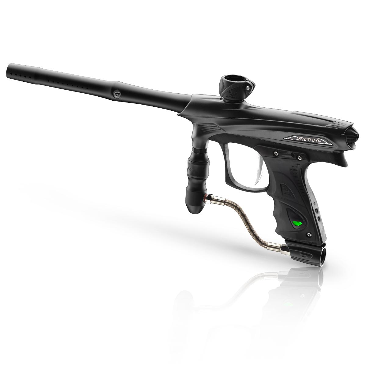 2011 Proto PMR Rail Paintball Gun Dust Black" Proto