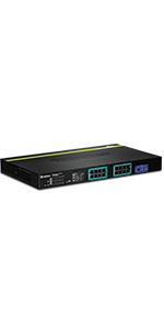 16-Port Gigabit Web Smart PoE+ Switch