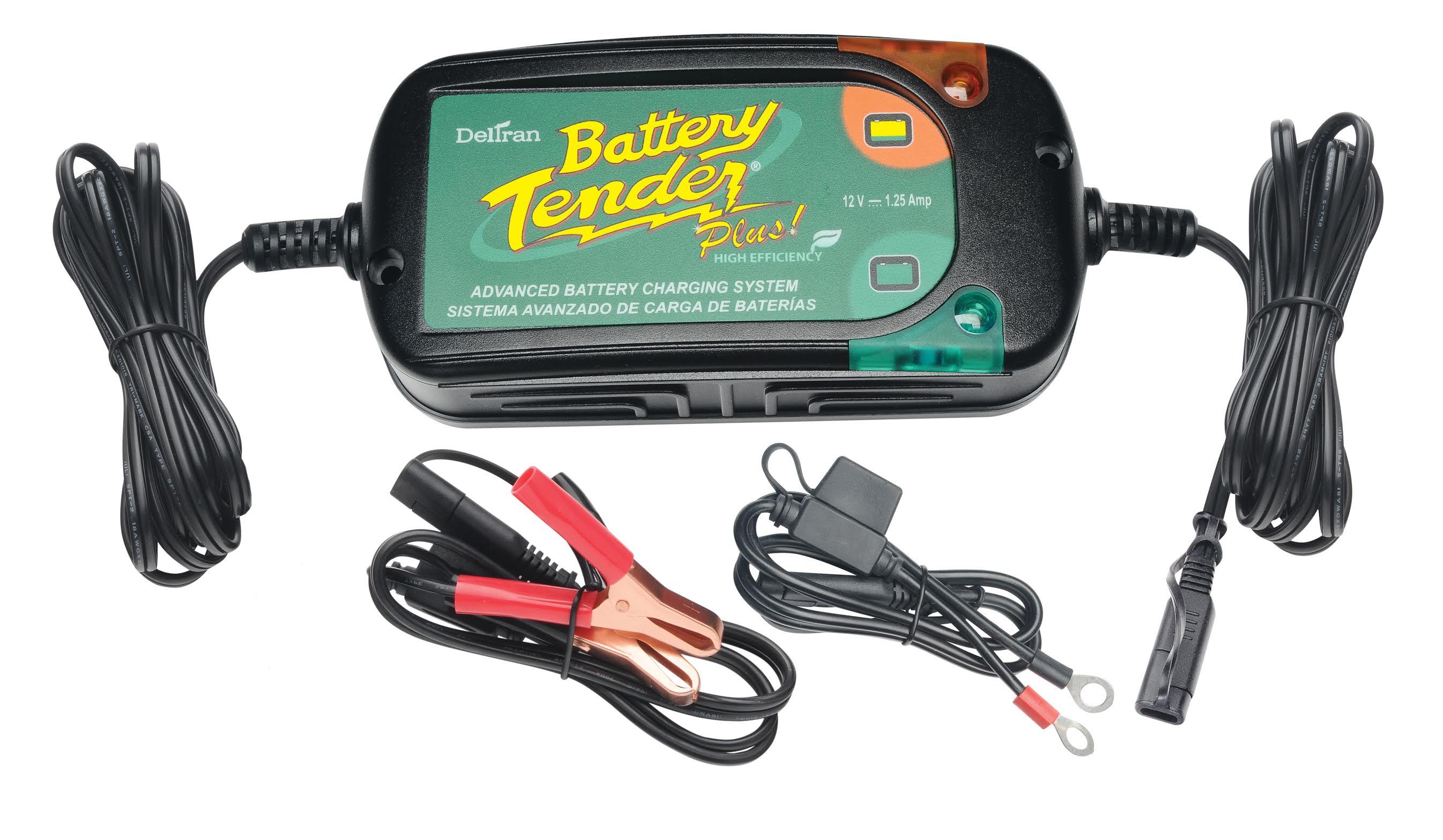 Battery Tender 0220185Gdlwh Black 12 Volt 1.25 Amp Plus